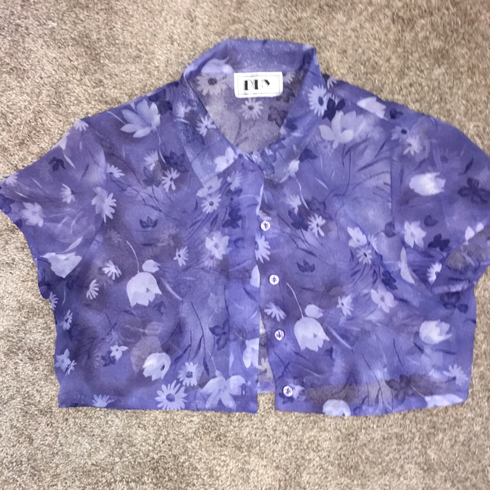 See through Hawaiian purple crop too